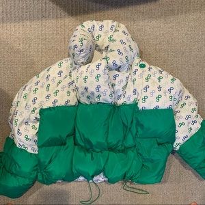 Saks Potts puffer with tags!!